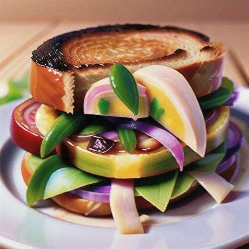 Miso Paste Ham Sandwich