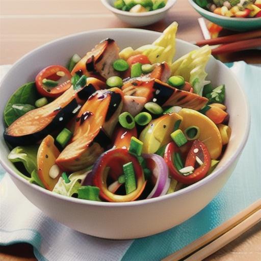 Asian-style chicken salad