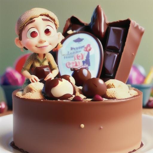 Sugary Chocolate-Cherry Shortbread