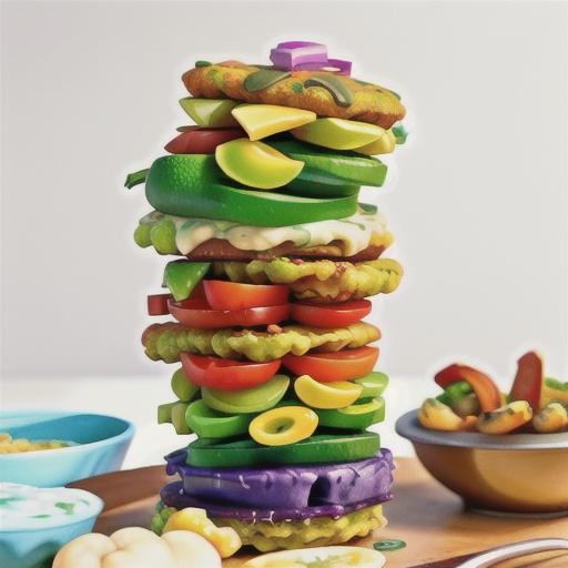 Vegetable patty's rainbow fritters recipe