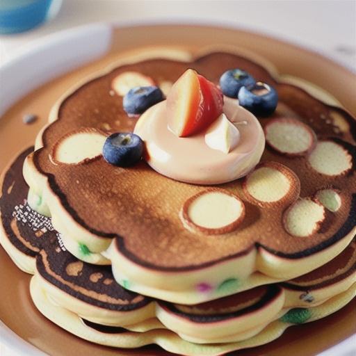 Soymilk Flaxseed Pancakes