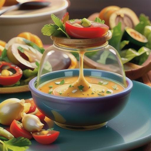 Garlic Mustard Vinaigrette