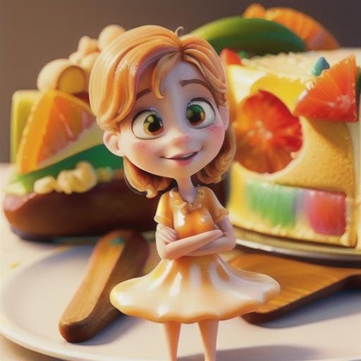 Orange Cream Cake III