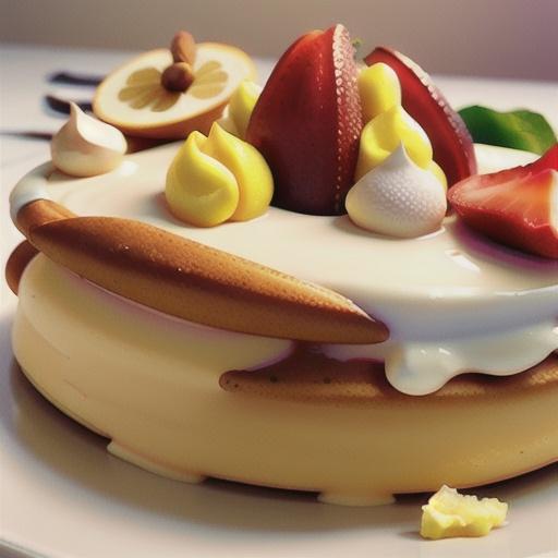 Frozen Lemon Pavlova