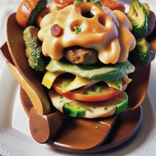 Turkey and Broccoli Cheeseburger Macaroni