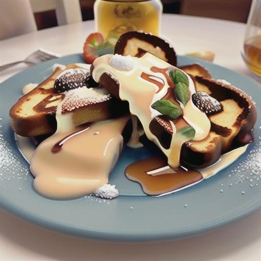 Buttermilk French Toast with Maple Syrup