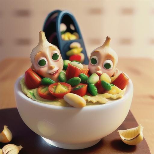 Gluten-Free Roasted Garlic White Bean Hummus