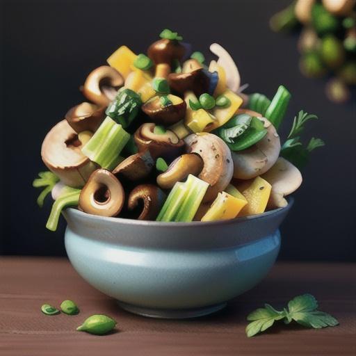 Keto Mushroom and Bok Choy Stir-Fry