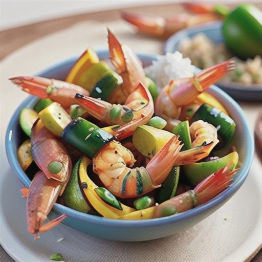 Salt and pepper prawns