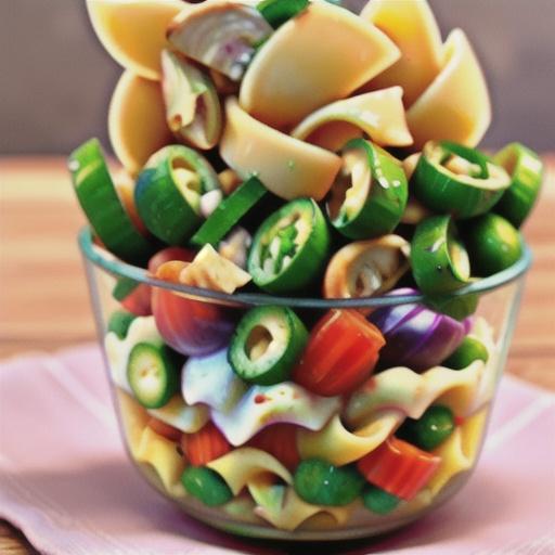 Dill Pickle Pasta Salad