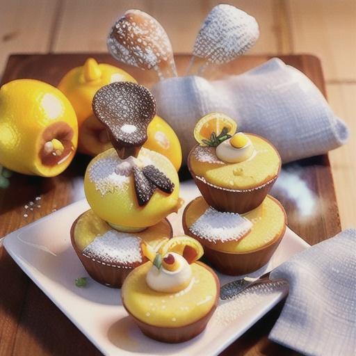 Lemon and almond delicious