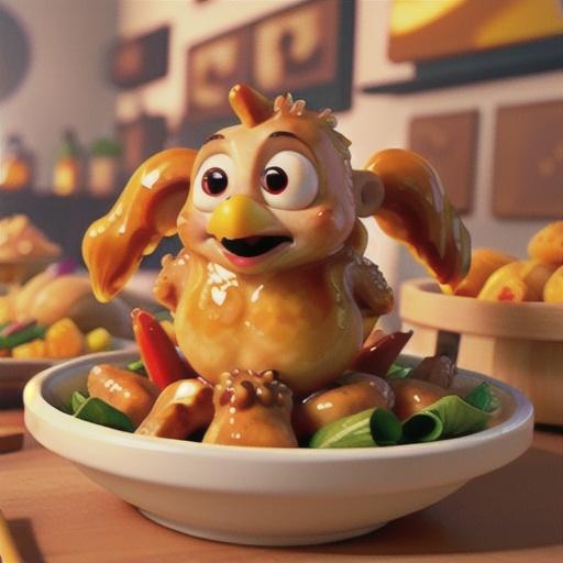 Honey Orange Glazed Chicken