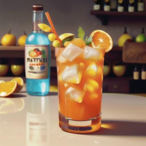 Orange Crush! Fresh Squeezed Orange and Vodka Cocktail