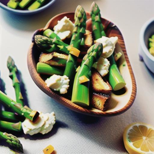 Asparagus and Ricotta Bruschetta