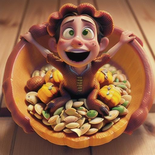 Cajun Spiced Roasted Pumpkin Seeds