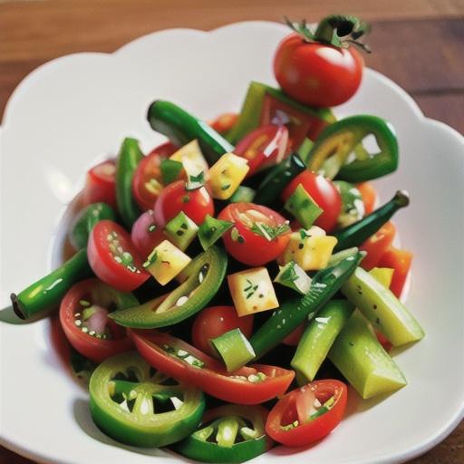 Tomato and Pepper Salad