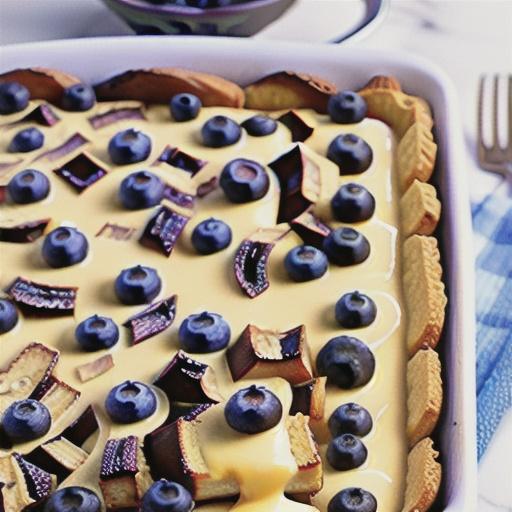 Baked Blueberry French Toast Casserole