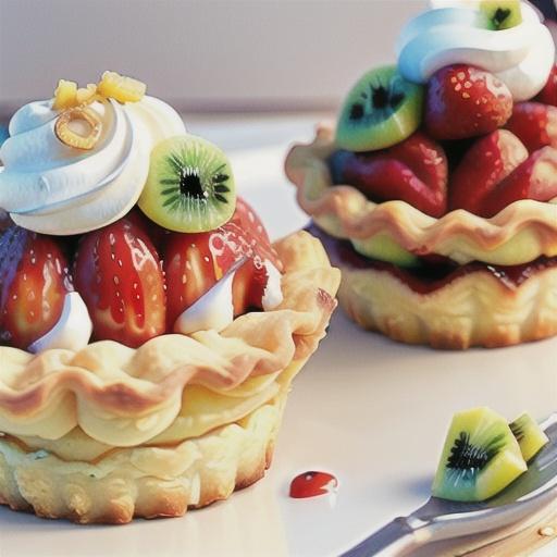 Strawberry Kiwi Tartlets
