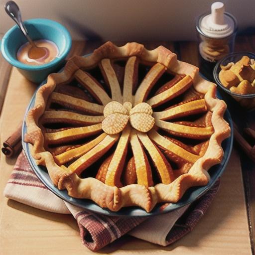 Vanilla Walnut Pumpkin Pie