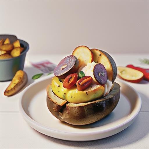 Air Fryer Baked Potatoes