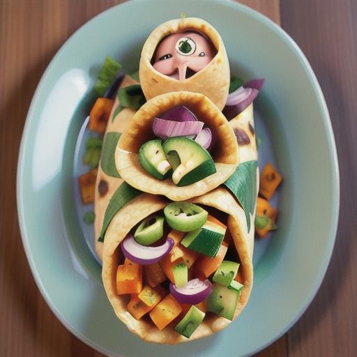 Bean and Sweet Potato Burritos