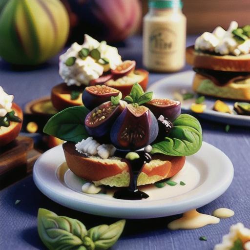 Fig and Ricotta Crostini