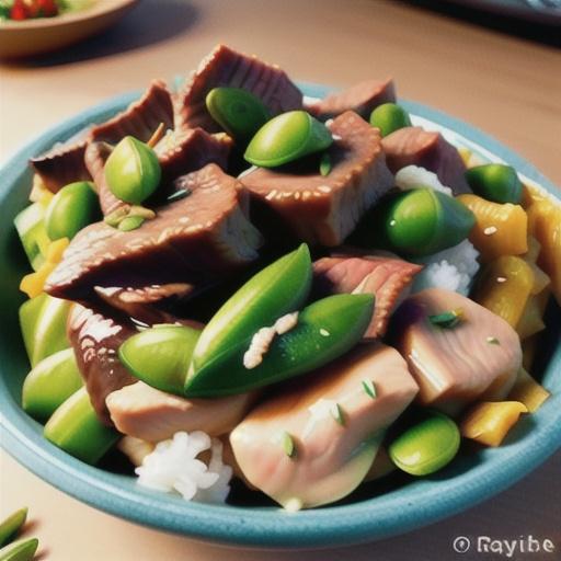 Asian Beef with Snow Peas