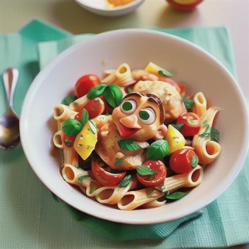Chicken and tomato pasta