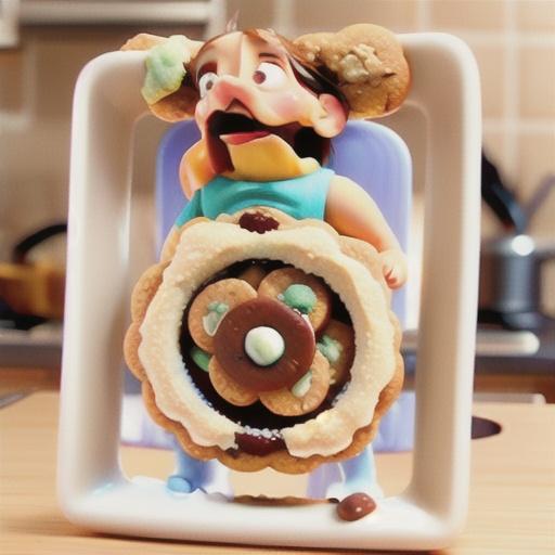 Easy Iced Oatmeal-Cardamom Cookies