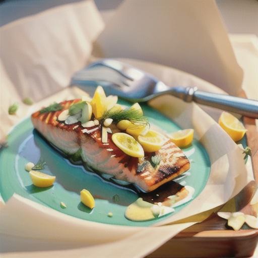 Salmon With Fennel Baked in Parchment