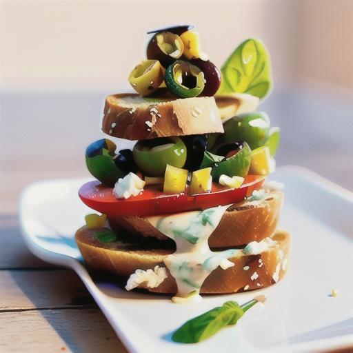 Athenian-Style Bruschetta