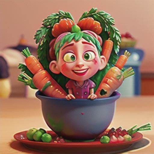 Pomegranate Glazed Carrots