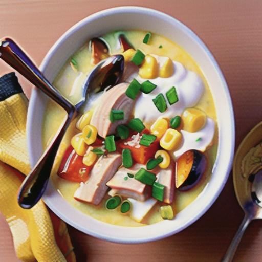 Easy Chicken and Corn Chowder