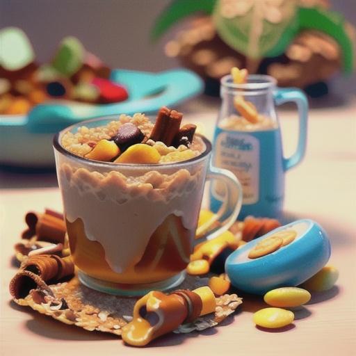 Overnight Caramel Gingerbread Oats