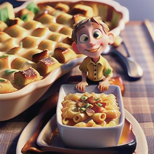 Macaroni and Cheese with Caramelized Onions and Bacon