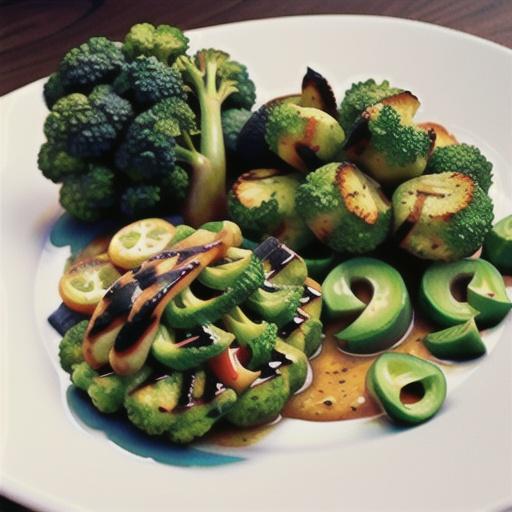 Spicy Grilled Broccoli