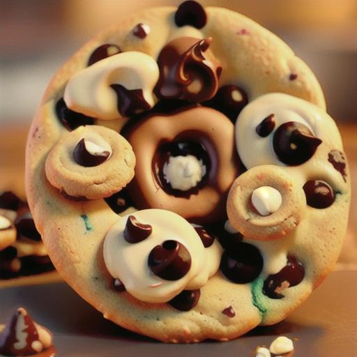 Quadruple Chocolate Chip Cookies