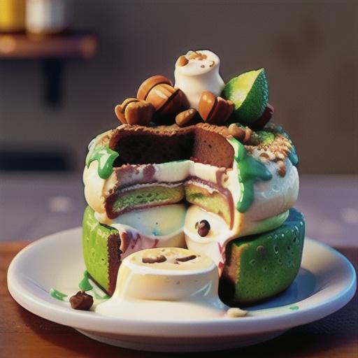 Orange & hazelnut torta with mascarpone cream