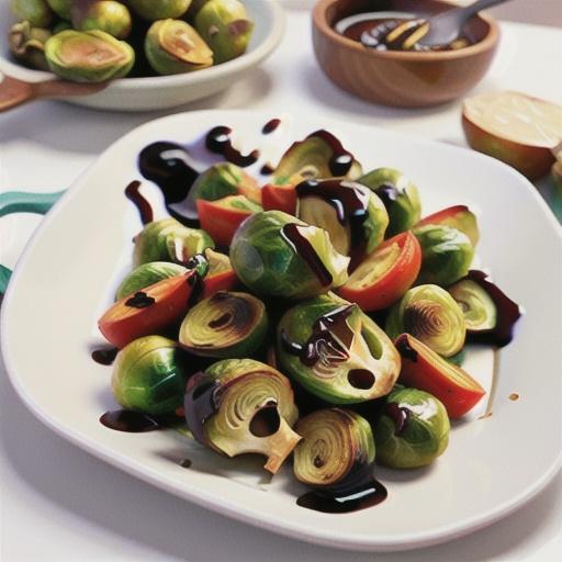 Oven-Roasted Brussels Sprouts with Garlic