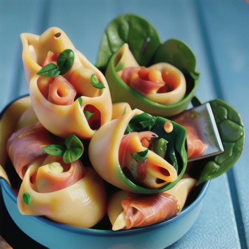 Prosciutto- and Spinach-Stuffed Shells