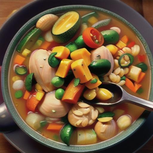 Chicken Vegetable Barley Soup