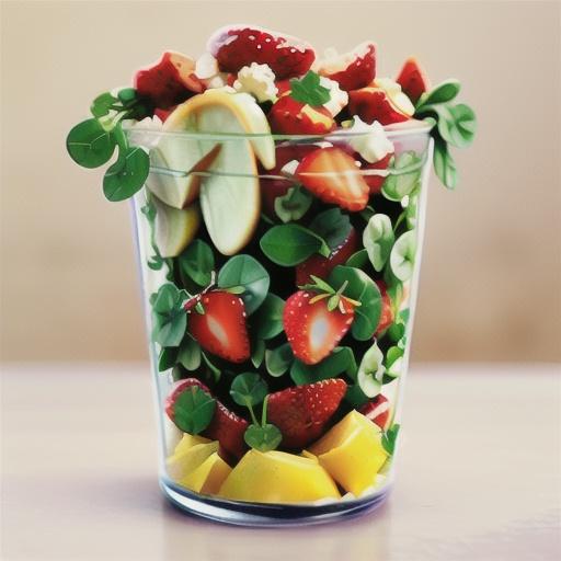 Watercress Salad With Strawberries and Feta