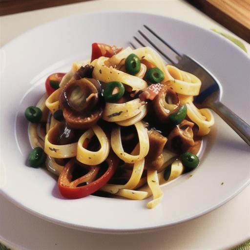 Fettuccine puttanesca