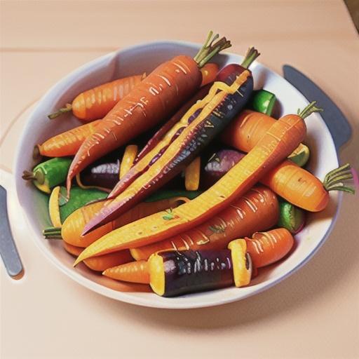 The best whole-baked carrots