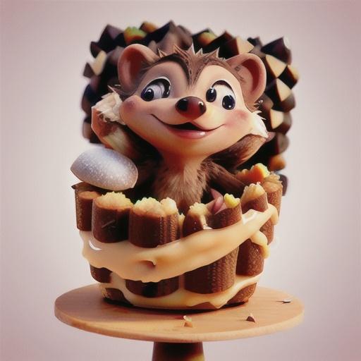 Quick-mix hedgehog slice