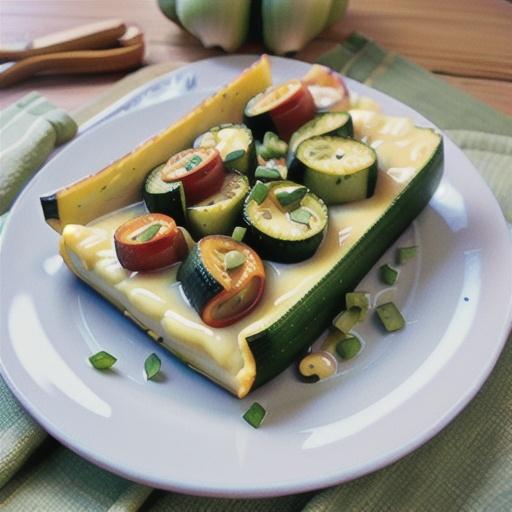 Cheesy Zucchini Gratin