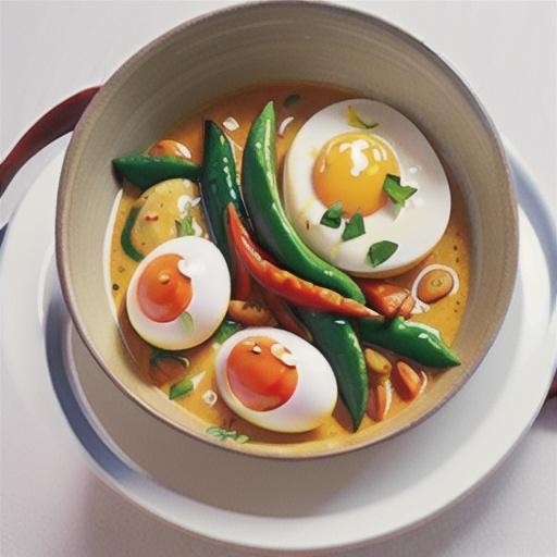 Sri Lankan egg curry