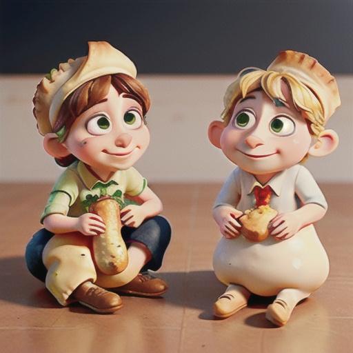 Lamb and potato pies