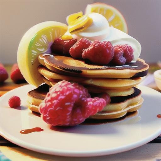 Raspberry-Rhubarb Dutch Baby Pancake