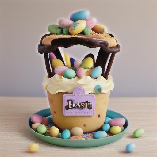 Easter bunny KitKat house recipe